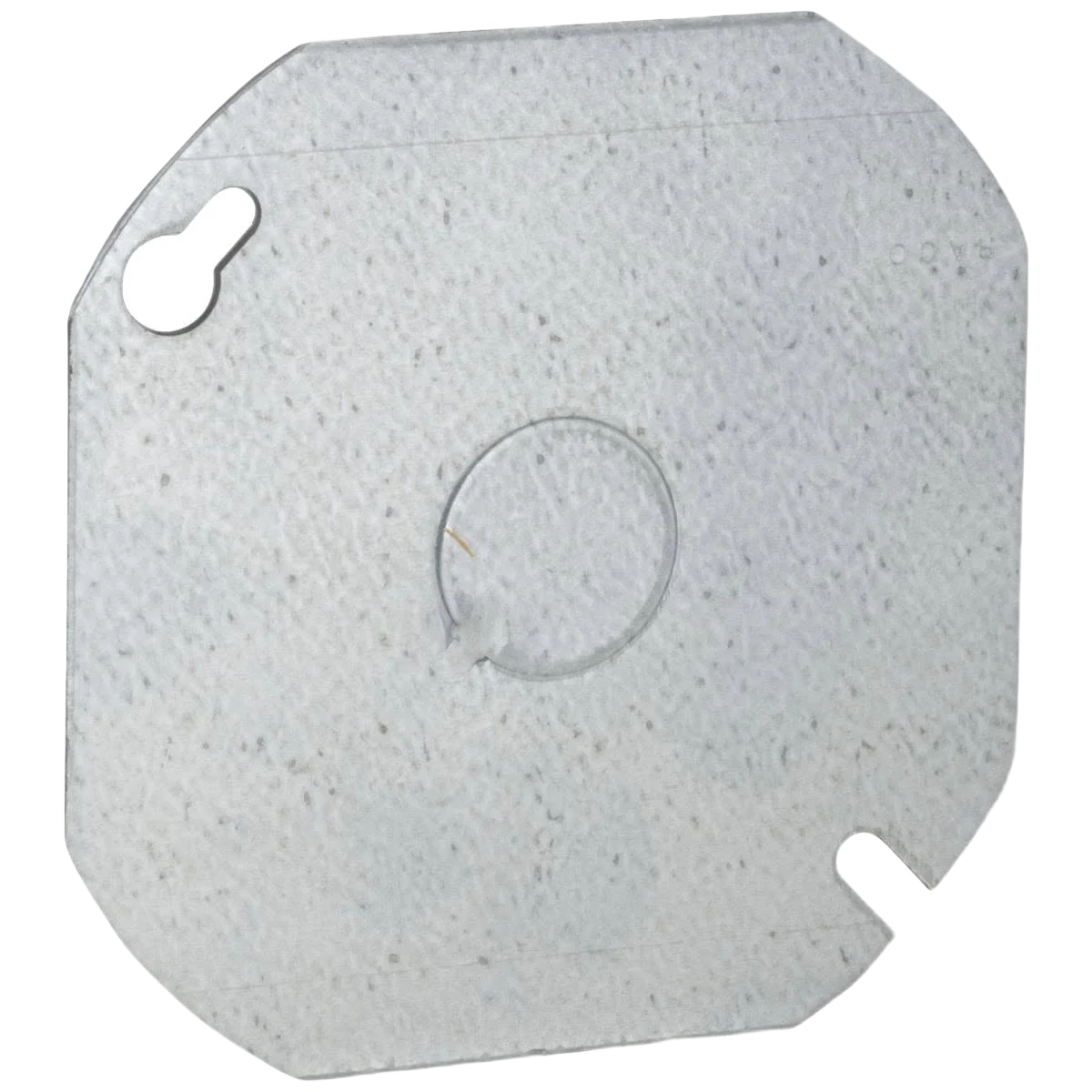 Exceptional Southwire 4 In. 1 2 In. Knockout Gray Round Box Cover Functional