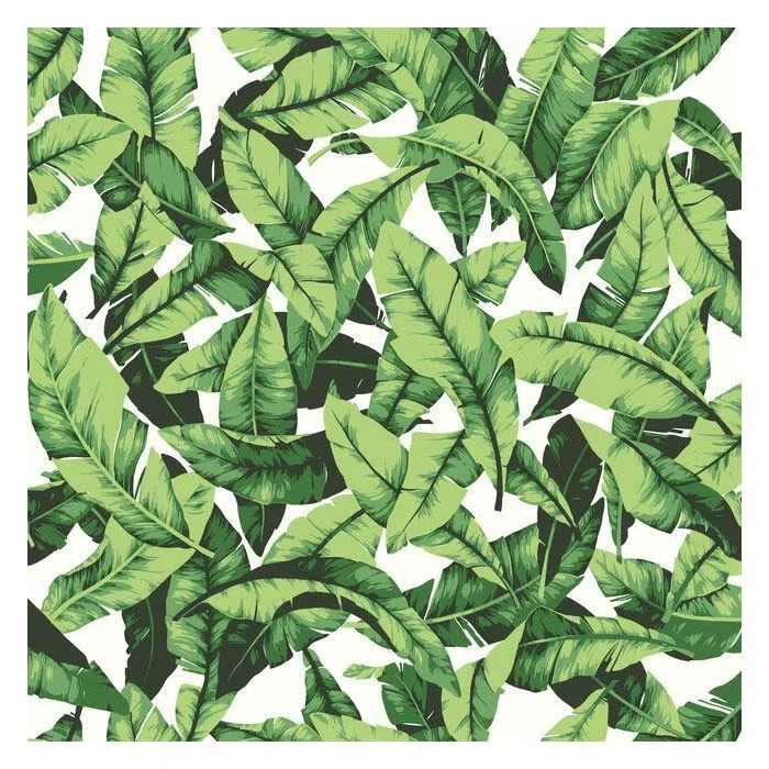 Traditional RoomMates Palm Leaf Peel Stick Wallpaper Premium