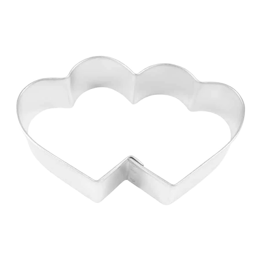Top-Quality R M International Double Heart Cookie Cutter 3.75 in. Easy-to-Use