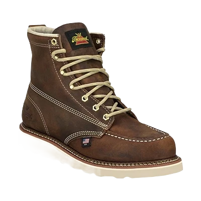 Superior Thorogood American Heritage Trail Crazyhorse Moc Wedge Boots 9D Modern