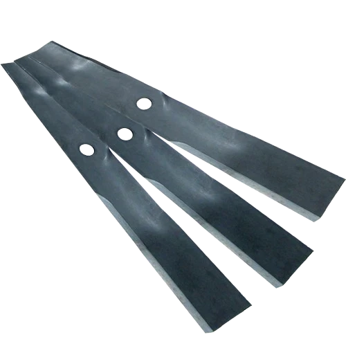 Smooth John Deere M113518 Mulching Mower Blades Set of 3 Natural
