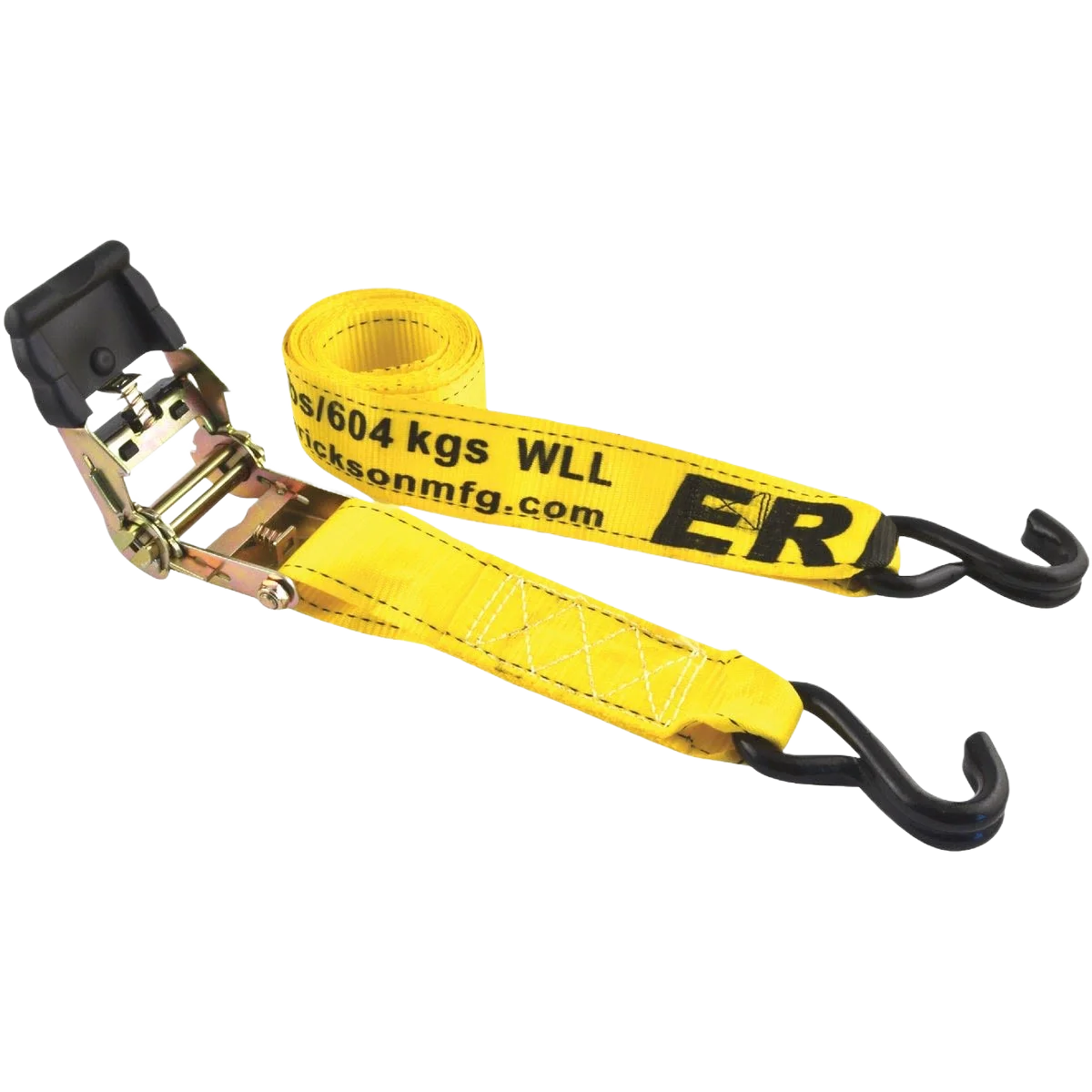 Crafted Erickson Rubber Handle Ratchet Strap Dependable