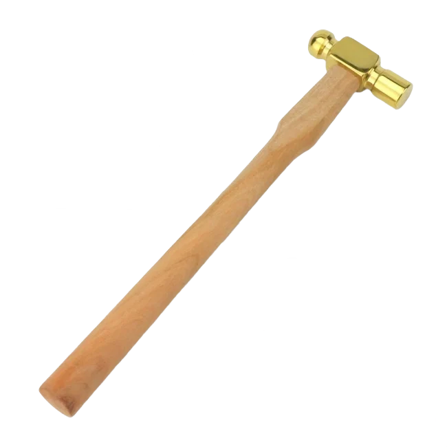 Lightweight Enkay 4 oz. Brass Hammer Traditional