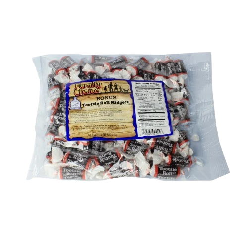 Trendy Family Choice Tootsie Rolls 18 oz. Quality