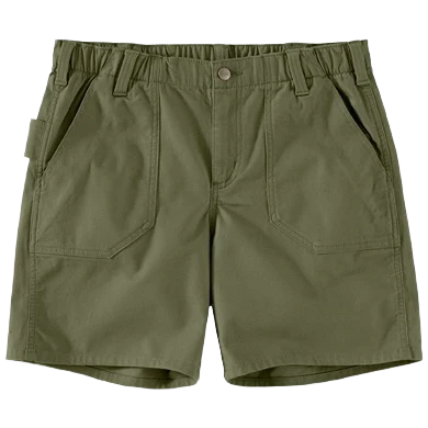 Flexible Carhartt Women’s Basil Relaxed Fit Canvas Work Shorts Size 12 Smart