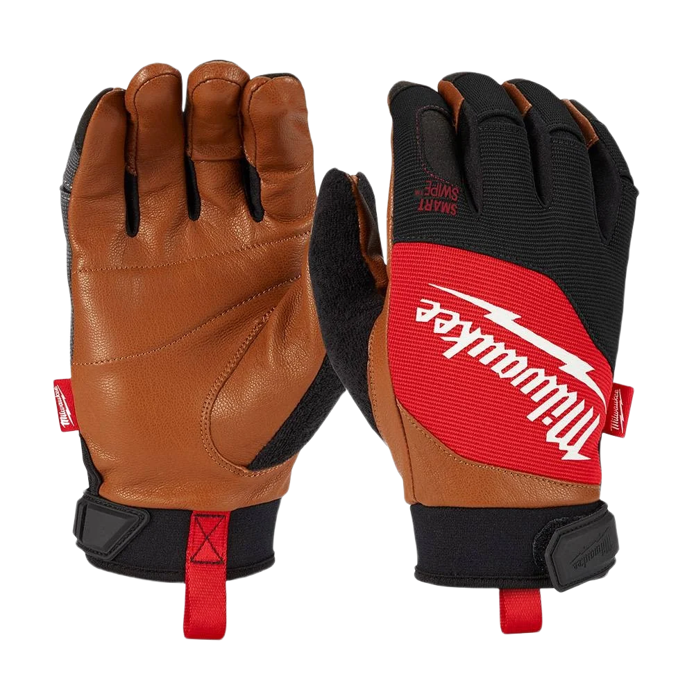 Classic Milwaukee XL Leather Performance Work Gloves Fine Crafted