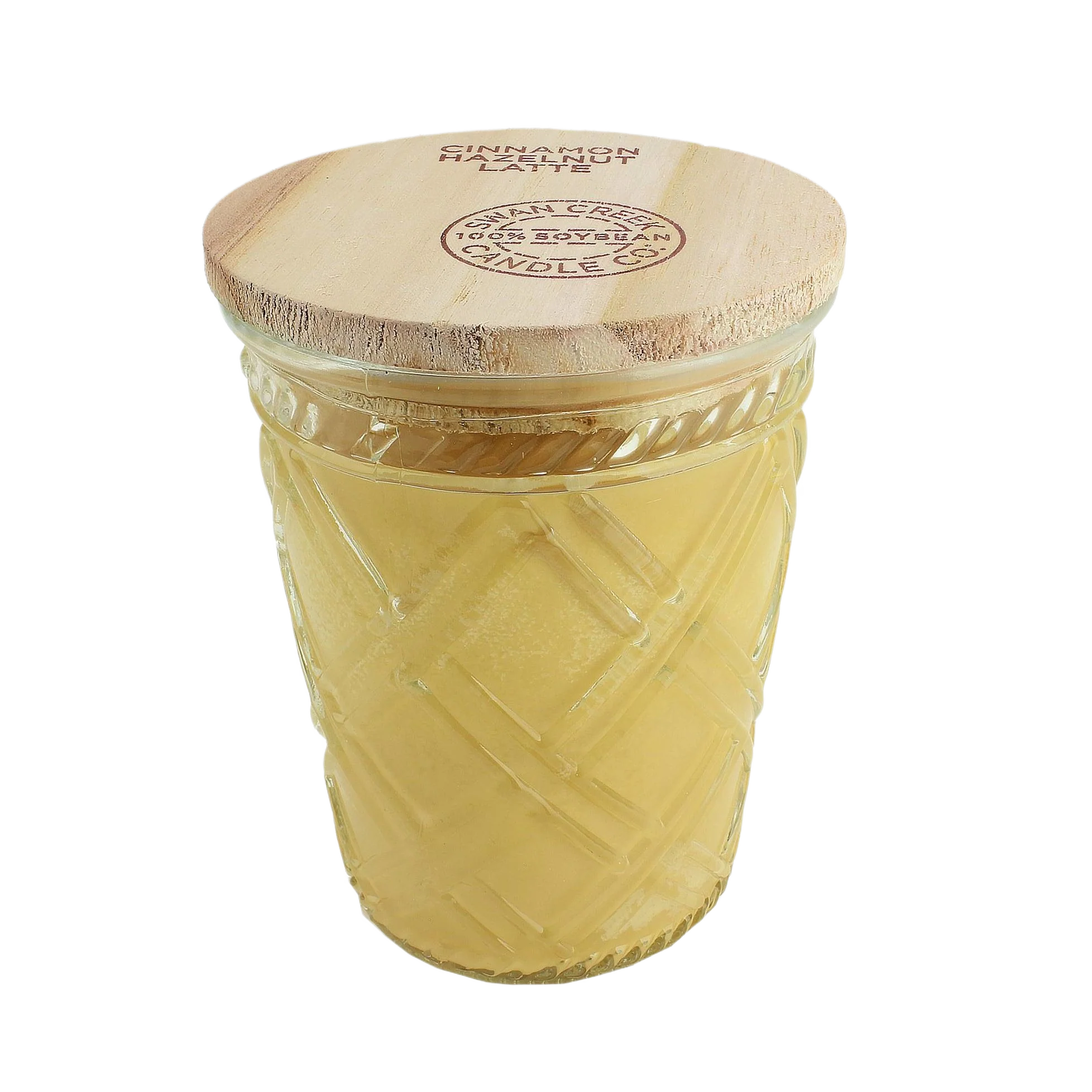 Relaxed Swan Creek Cinnamon Hazelnut Latte Timeless Jar Candle 12 oz. User-Friendly
