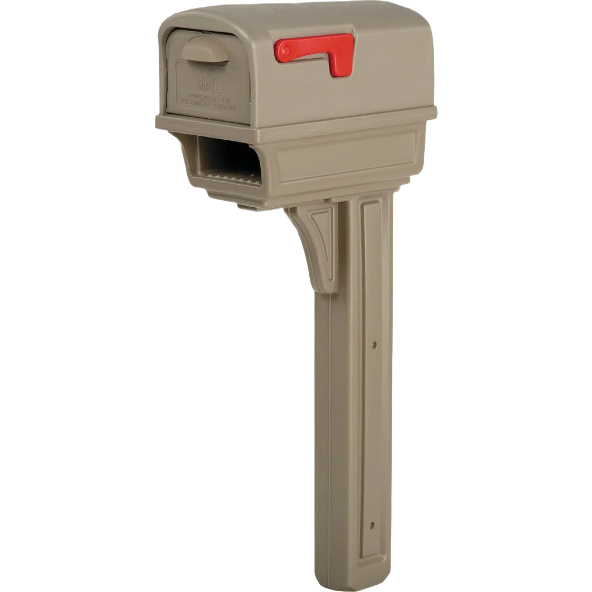 First-Class Gibraltar Gentry Mocha Mailbox Post High-Performance