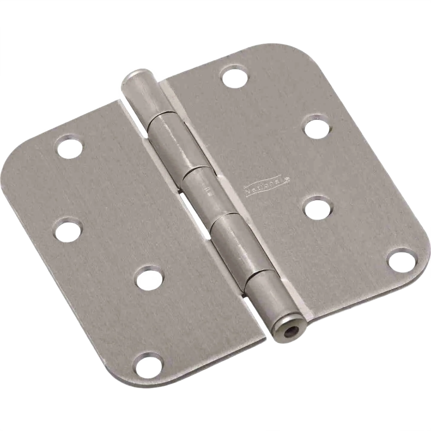 Environmentally Friendly National Hardware 4 x 5 8 Radius Satin Nickel Door Hinge Solid