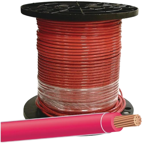 Fine Crafted Southwire 500 ft. Stranded Red 12-AWG THHN Wire Clean