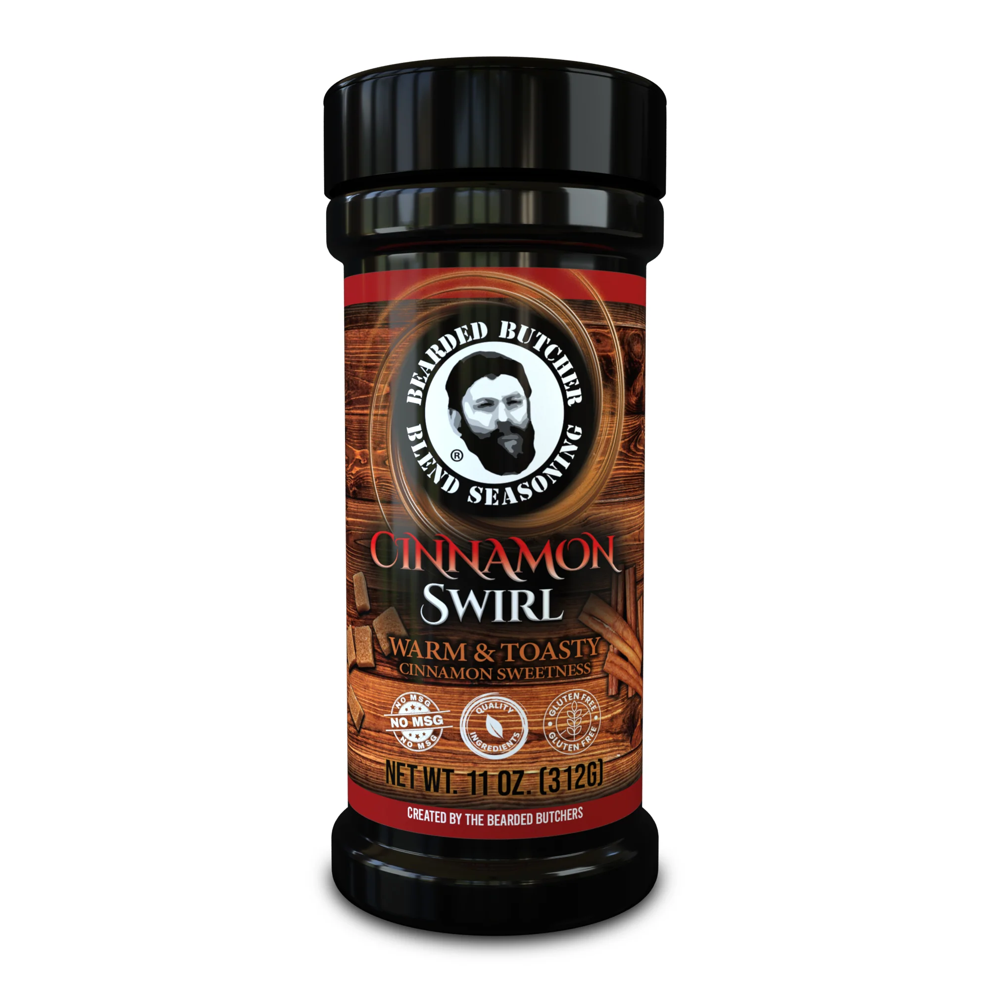 Artisan The Bearded Butchers Cinnamon Swirl Seasoning Blend 7 oz. Fine Crafted