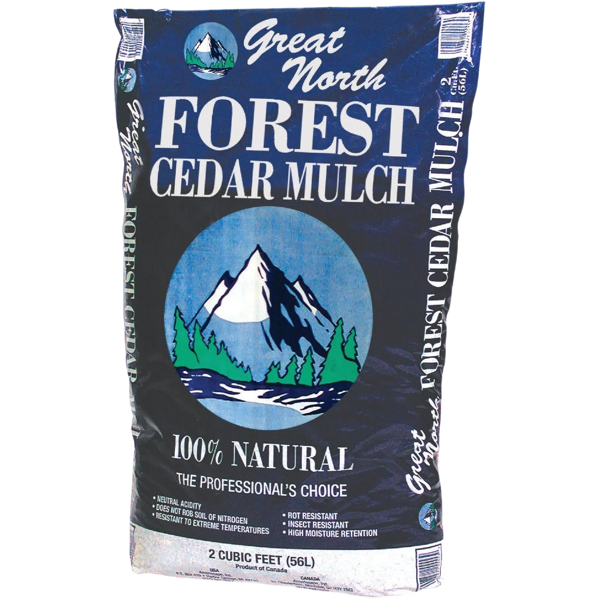 High-Performance Great North 2 Cu. Ft. Cedar Mulch Elite