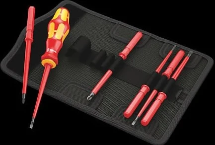 Specialty Wera Kraftform Kompakt VDE Universal Pouch Set 7 Pieces High-Quality