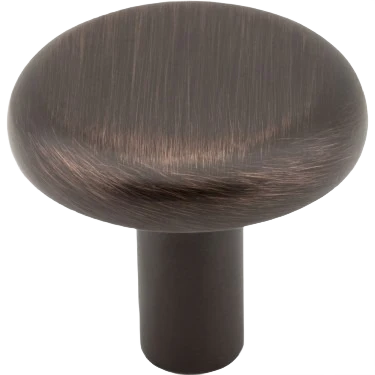Proven Hardware Resources Seaver 1-1 4 In. Knob Brushed Oil Rubbed Bronze Contemporary