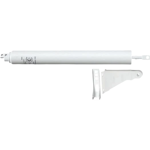 Trendy National Hardware White Storm or Screen Door Closer Functional