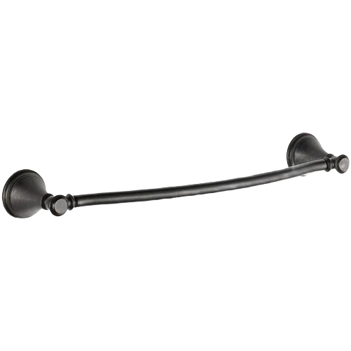 Breathable Delta Cassidy Venetian Bronze Towel Bar 18 in. Organic