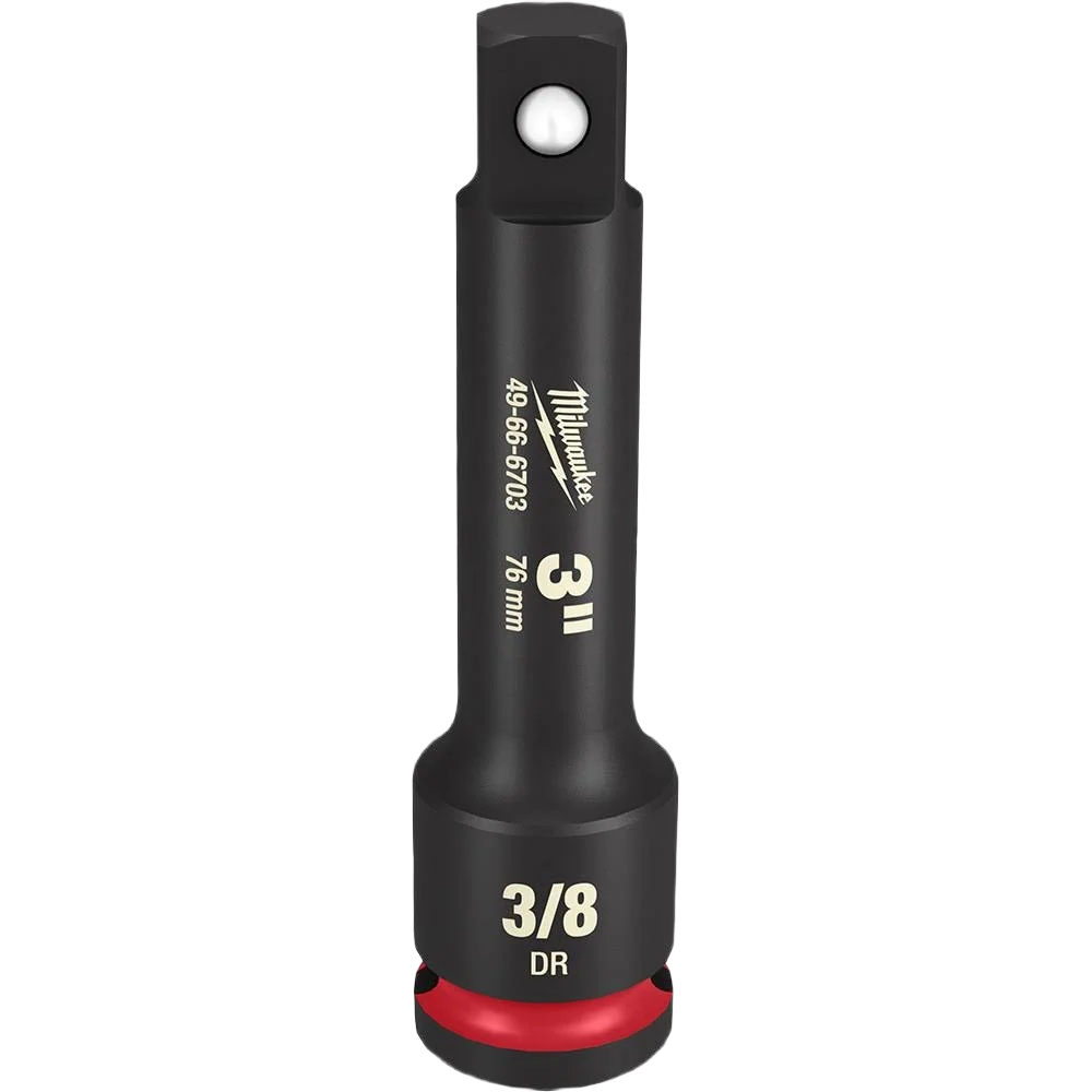 Expertly Made Milwaukee SHOCKWAVE™ Impact Duty™ 3 8 Drive 3 Socket Extension User-Friendly