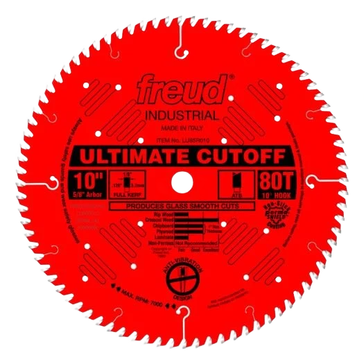 High-Grade Freud 10 in. Cut-Off Blade Superior