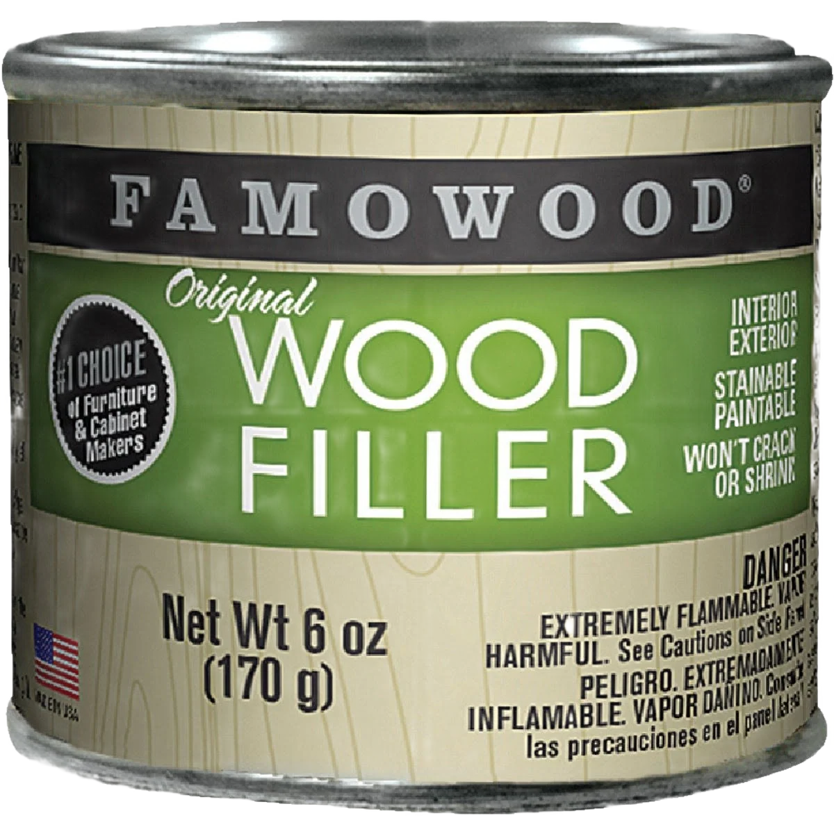 Consistent Famowood Red Oak Wood Filler 6 oz. Eco-Friendly