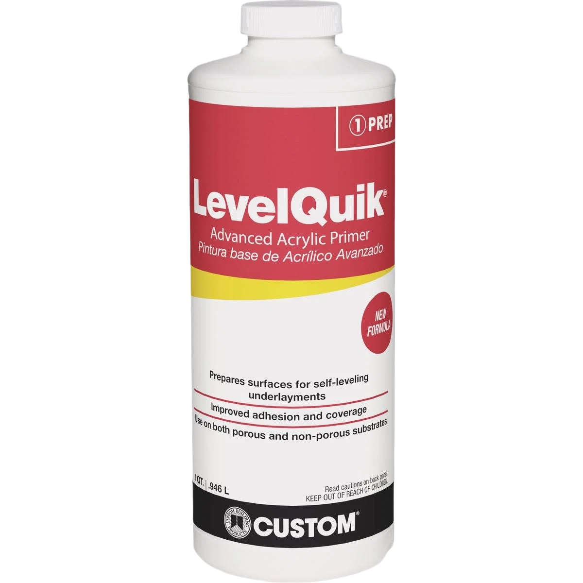 Reusable LevelQuik Advanced Acrylic Primer Powerful