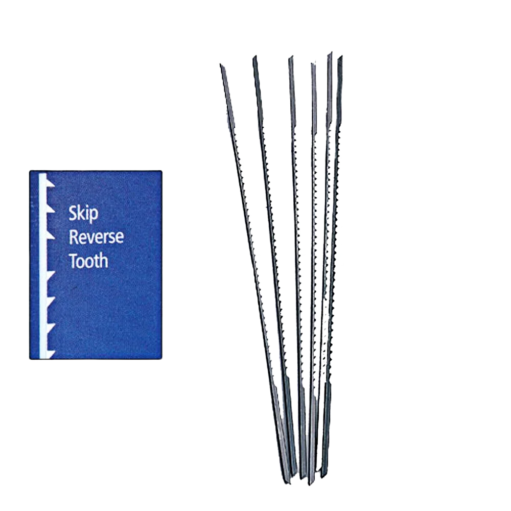 Selected Olson PGT Reverse Tooth Scroll Saw Blades – 5RG Optimized
