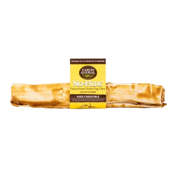 Original Design Earth Animal Large No Hide Peanut Butter Dog Chews 11 in. Organic