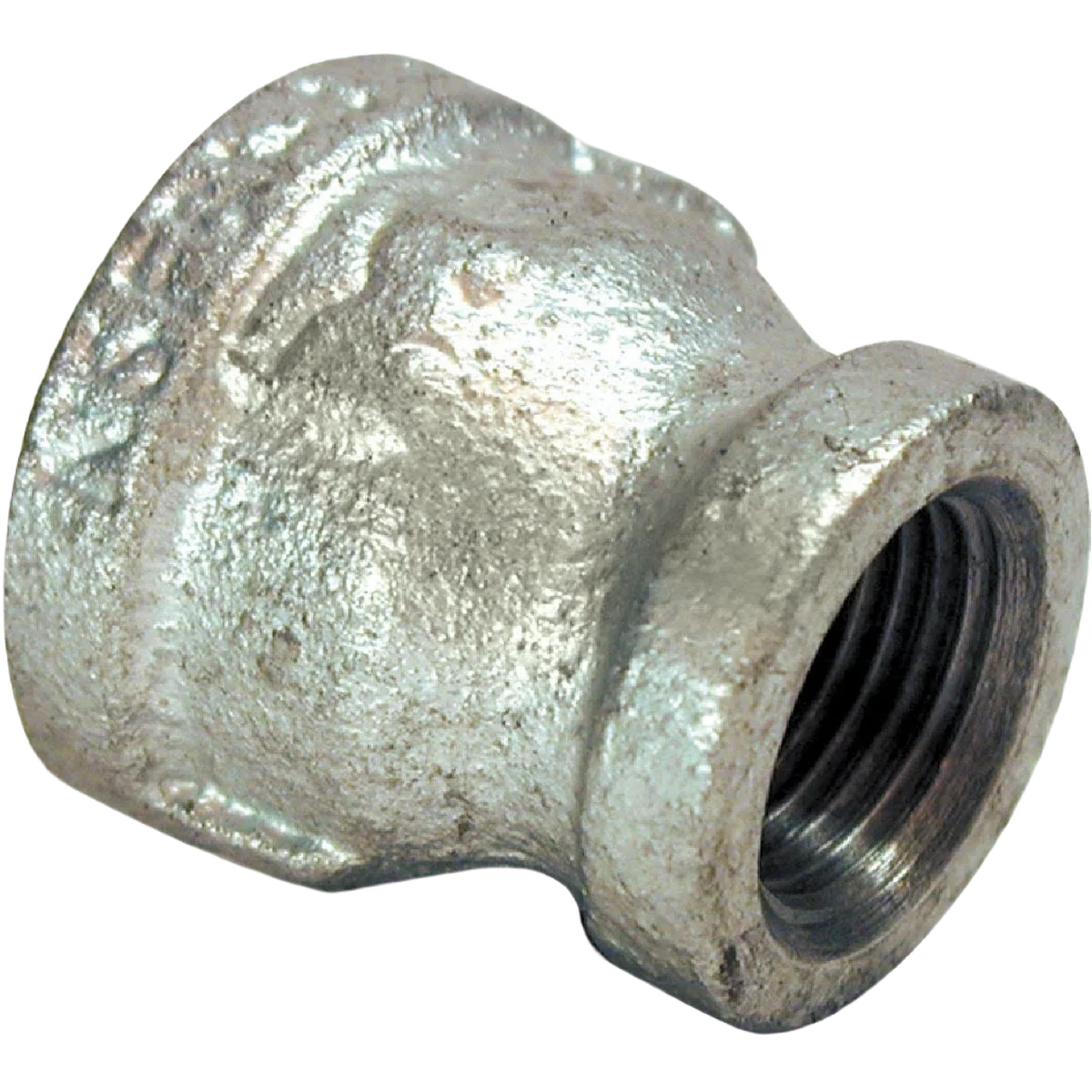 Solid Southland 1 2 x 3 8 FPT Galvanized Reducing Coupling Breathable