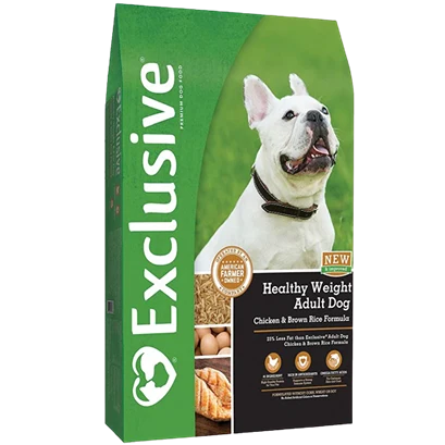 Refined Exclusive Chicken Brown Rice Reduced Fat Adult Dry Dog Food 30 lb. Trusted