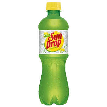 Breathable Sun Drop Diet Soda 12 oz. Powerful