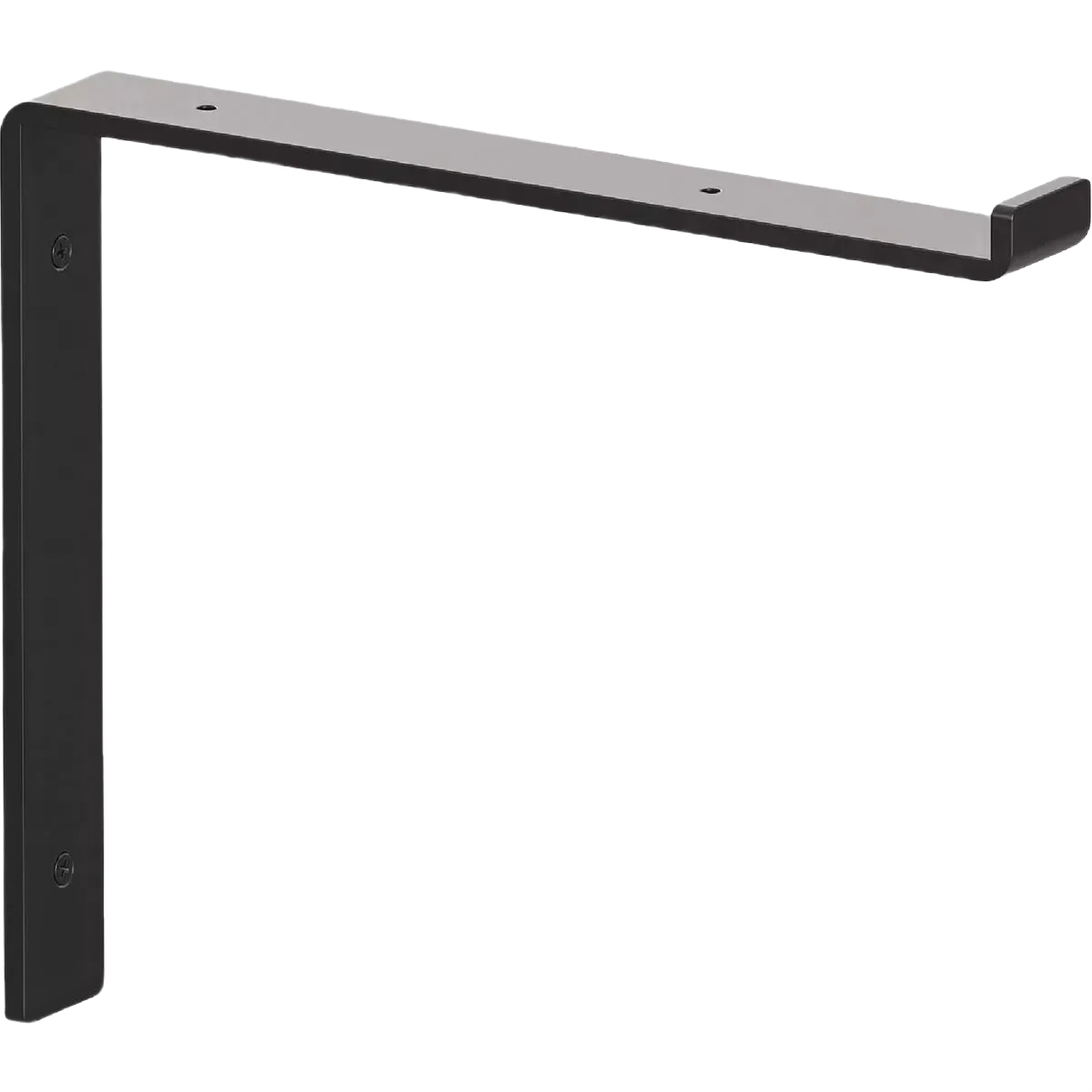 Modern Knape Vogt Silverton 10 Black Decorative Bracket First-Class