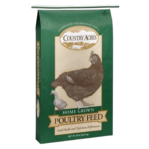 Casual Purina Country Acres Crumbles Poultry Feed 50 lb. High-End