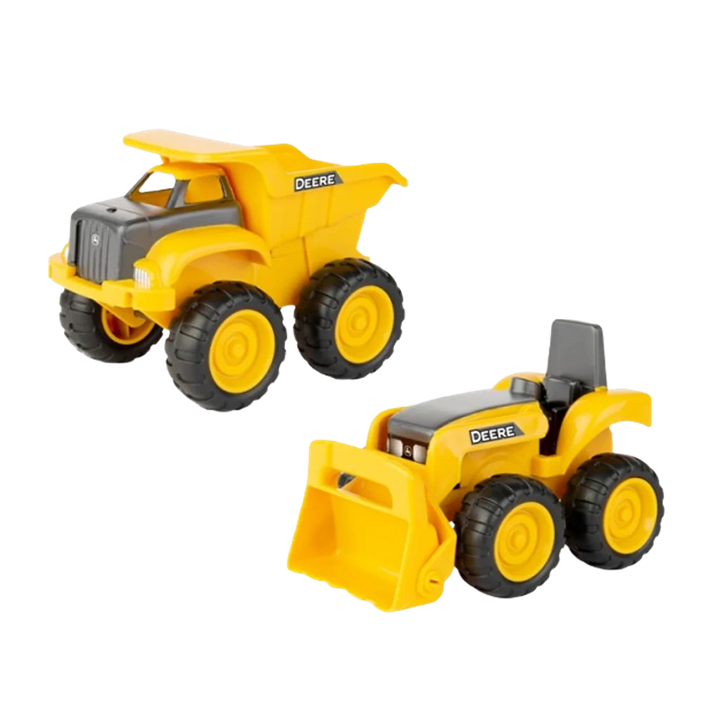 Classic TOMY John Deere 6 in. Construction Vehicle 2-Pack Expertly Made