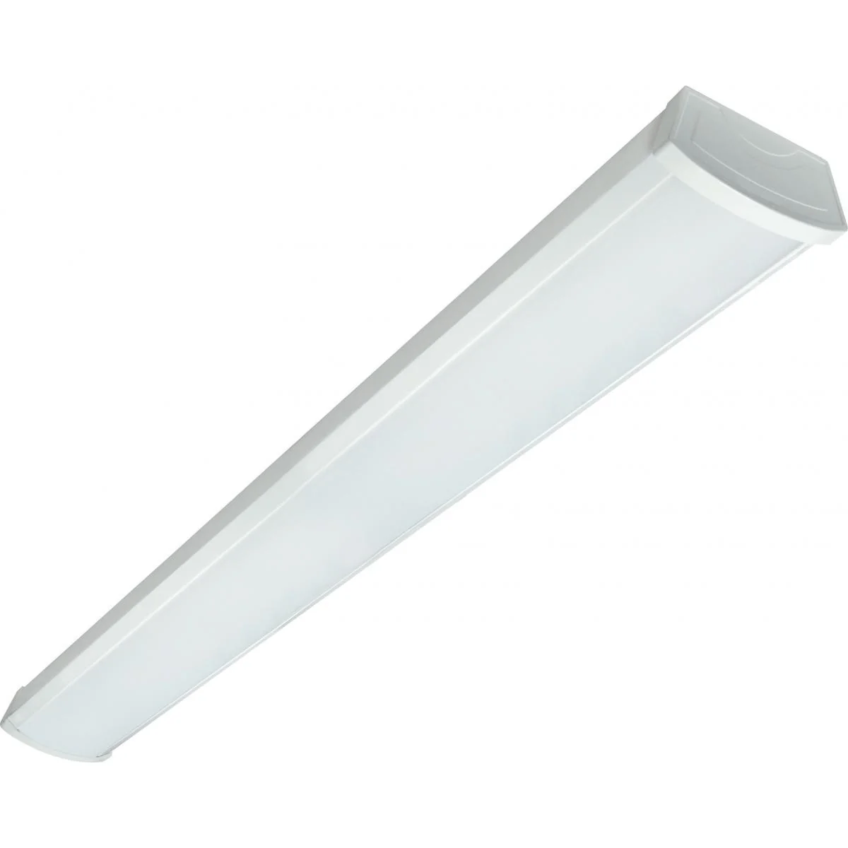 Next-Generation Satco 4′ 40 Watt Warm White Ceiling Wrap Fixture Traditional