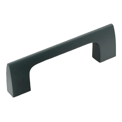 Elegant Amerock Riva 3 Center-to-Center Matte Black Cabinet Pull Superior
