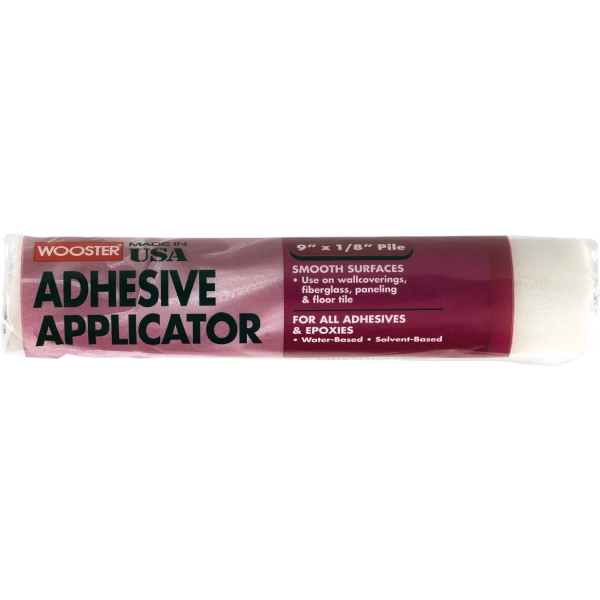 Excellent Wooster Adhesive Applicator Specialty Roller Cover 9 x 1 8 in. Comfortable