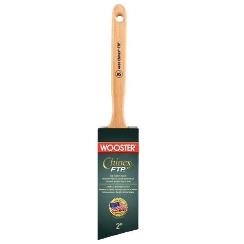 Practical Wooster 2 in. Chinex FTP Angle Sash Paint Brush Healthy