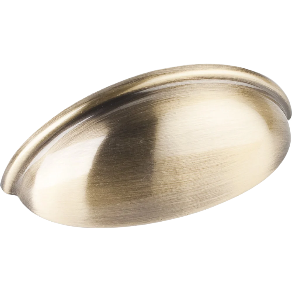 Powerful Hardware Resources Elements Florence Cup Pull 3 In. CC Brushed Antique Brass First-Class