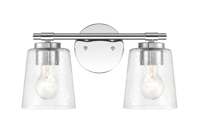 Breathable Millennium Lighting 2 Fixture Chrome Light Vanity Exceptional