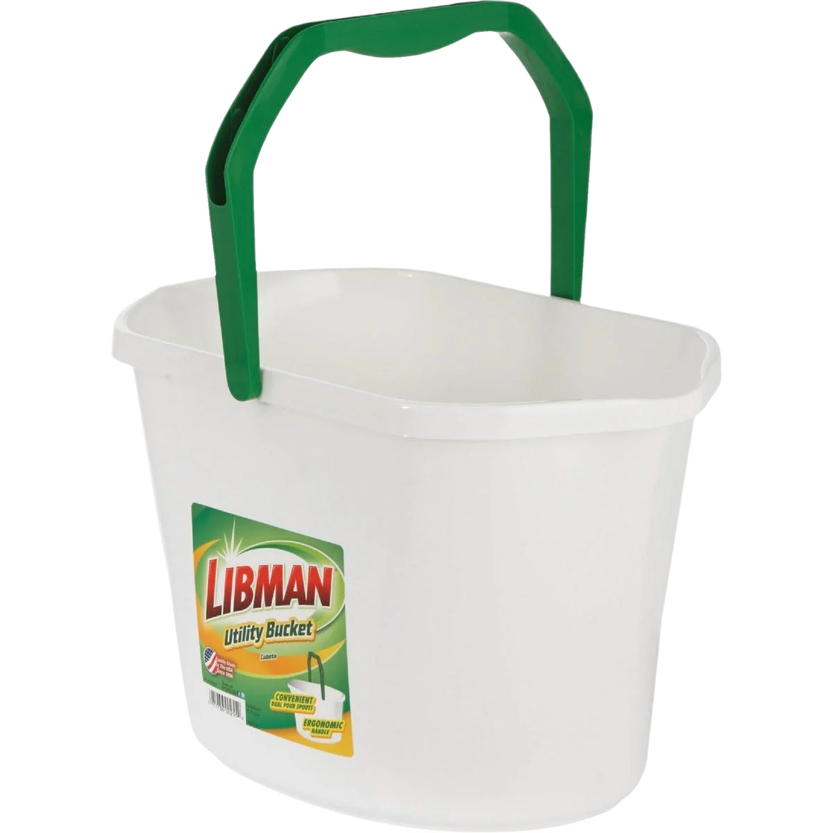 Fine Crafted Libman White Utility Bucket 3.5 Gallon Consistent