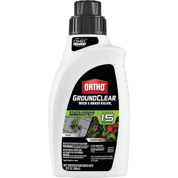 Official Ortho GroundClear 32 Oz. Concentrate Weed Grass Killer Elite