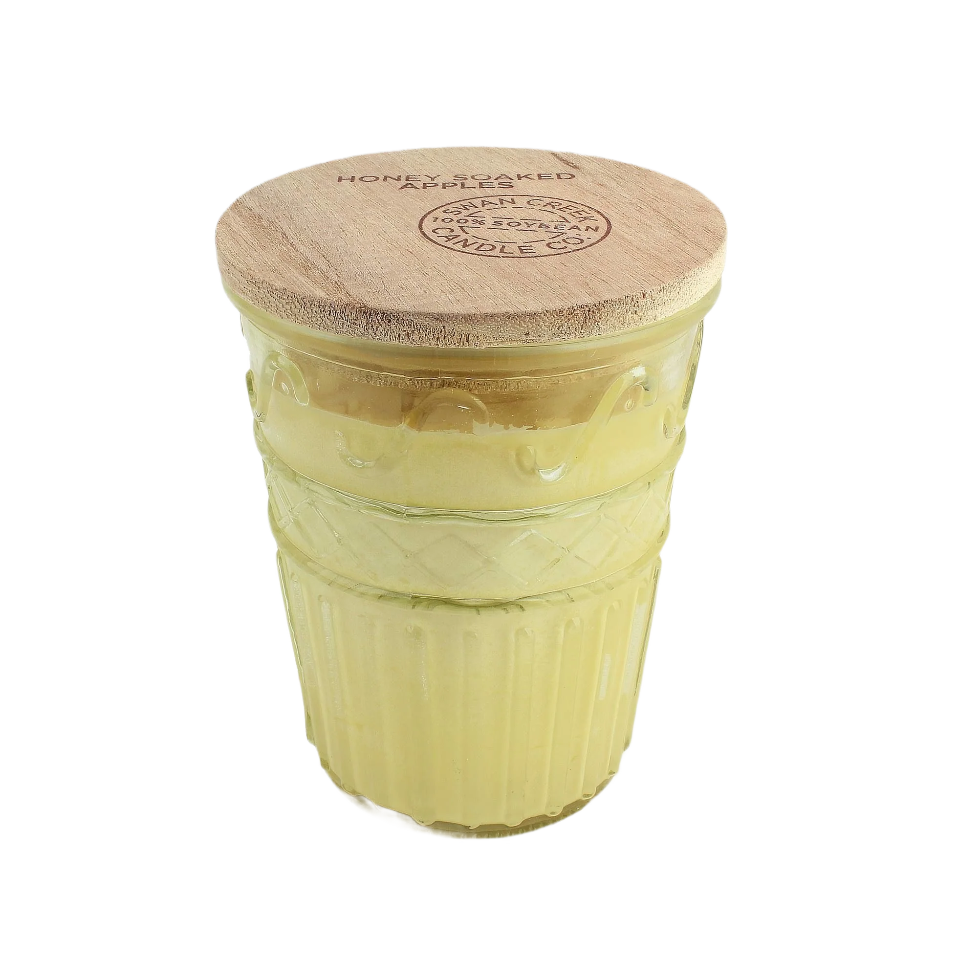 Relaxed Swan Creek Honey Soaked Apples Timeless Jar Candle 12 oz. Contemporary