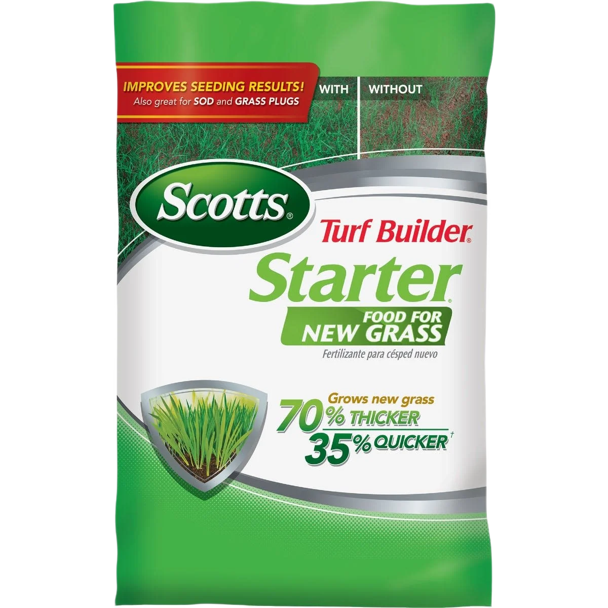 Professional Scotts Turf Builder 3 Lbs. Starter Fertilizer for New Grass Next-Generation