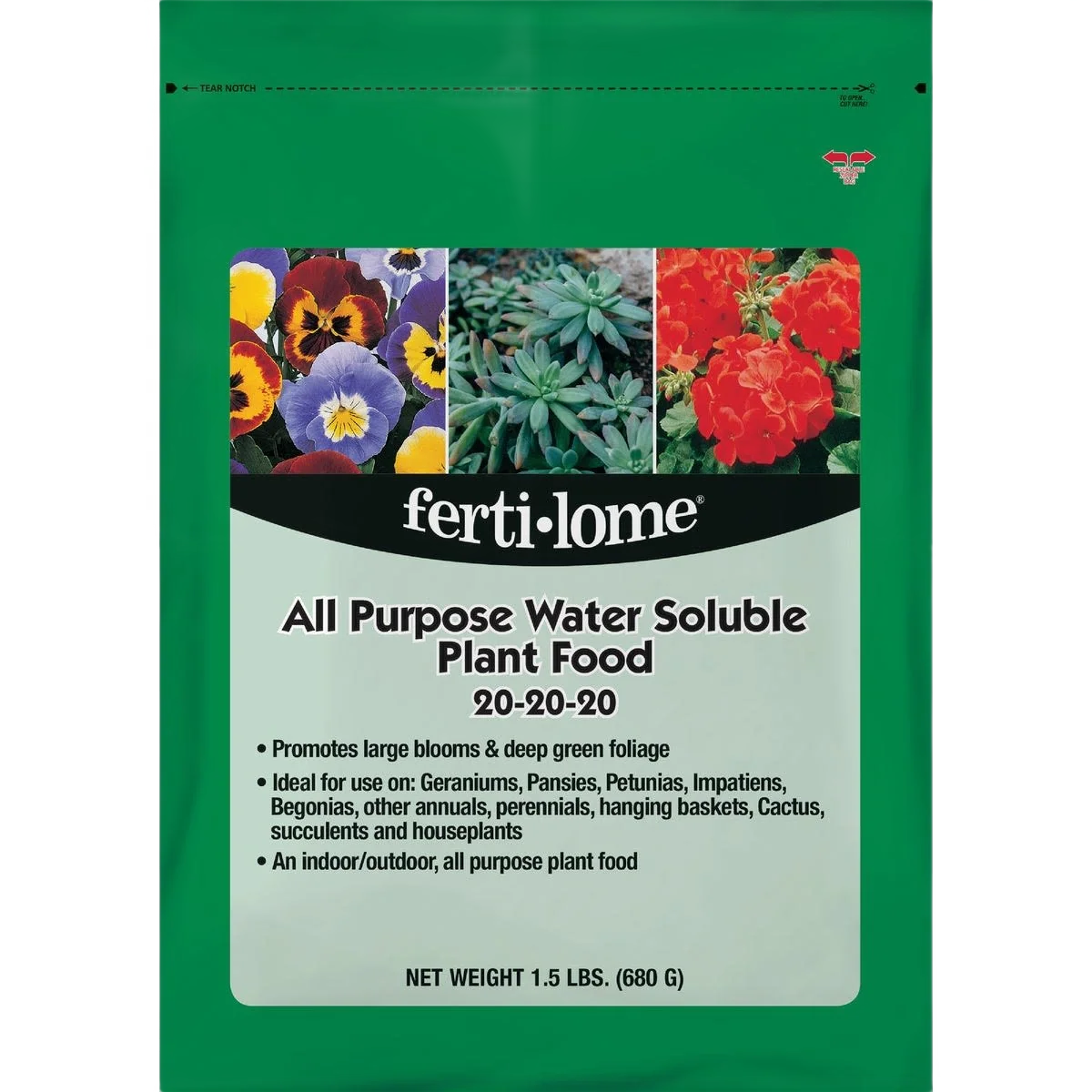 High-Performance Ferti-lome All Purpose Dry Plant Food 1.5 lb. Luxury