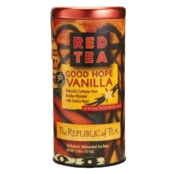 Expertly Made The Republic of Tea Good Hope Vanilla Red Tea Tin 36 Bags Sophisticated