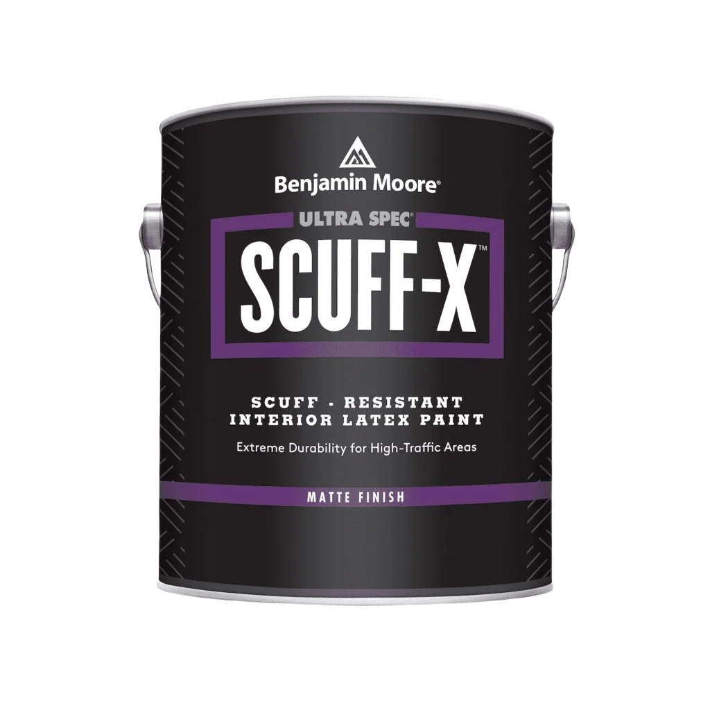 Durable Benjamin Moore 1-gal. Ultra Spec 2X Matte Tintable Base Scuff Resistant Paint Practical