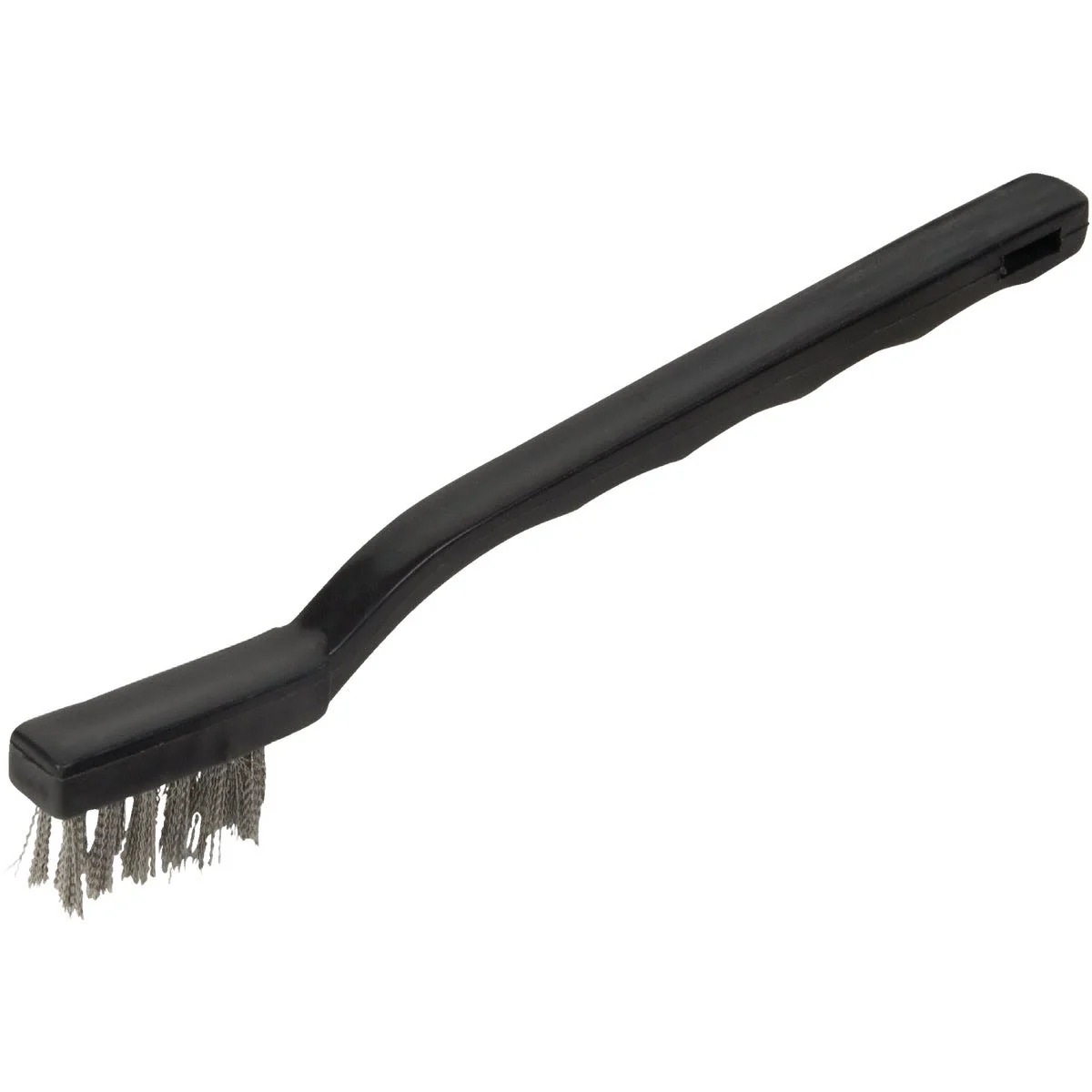 High-Grade Hyde Stainless Steel Bristle Mini Brush 7.75 in. Reliable