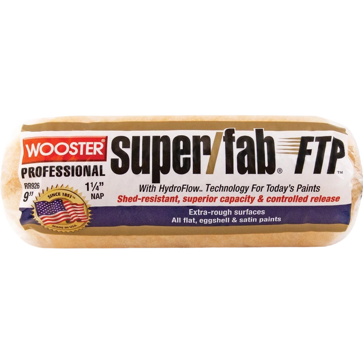 User-Friendly Wooster Super Fab Knit Fabric Roller Cover 9 x 1-1 4 in. Specialty