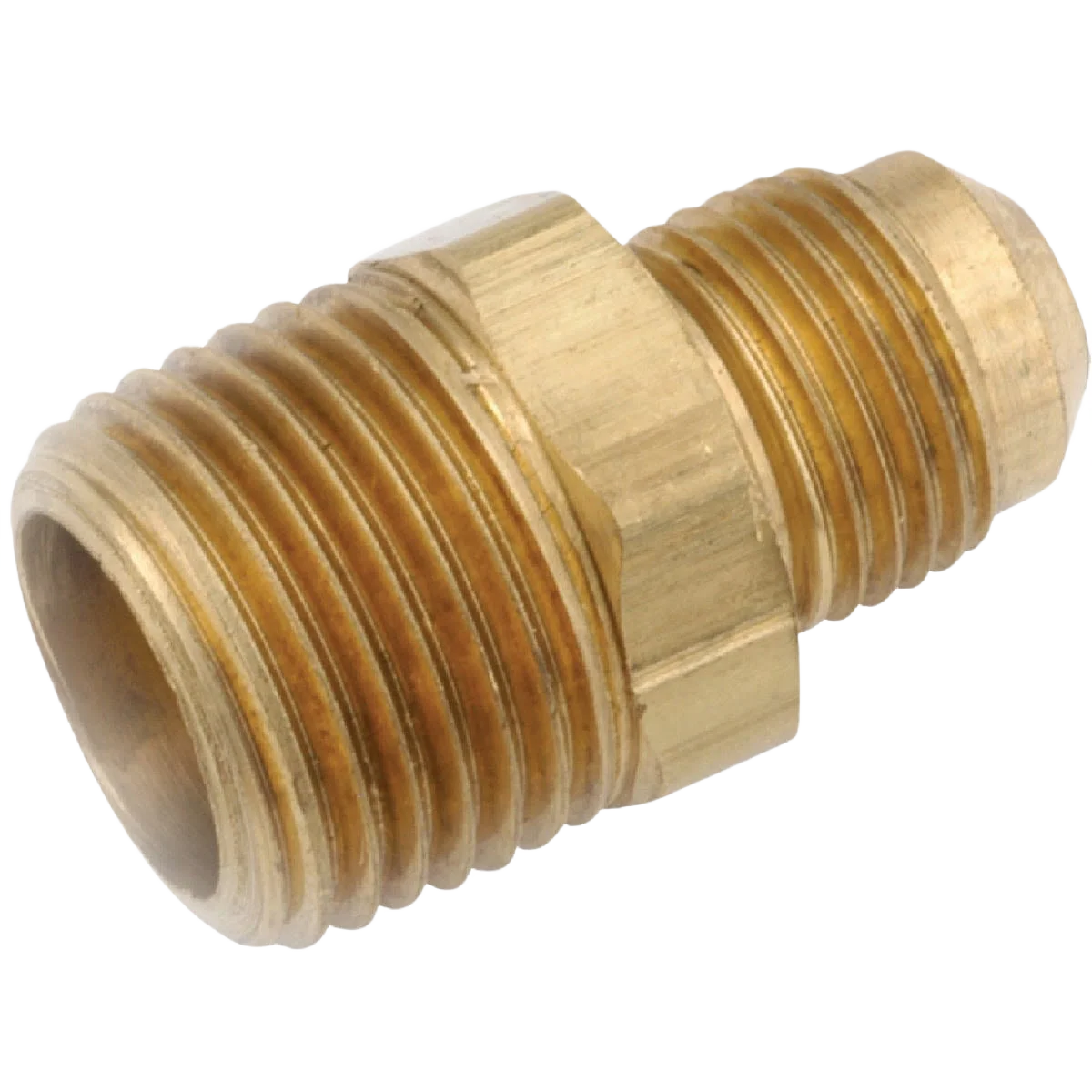 Breathable Anderson Metals Brass Male Flare Connector 1 2 In. x 3 8 In. Carefully Designed