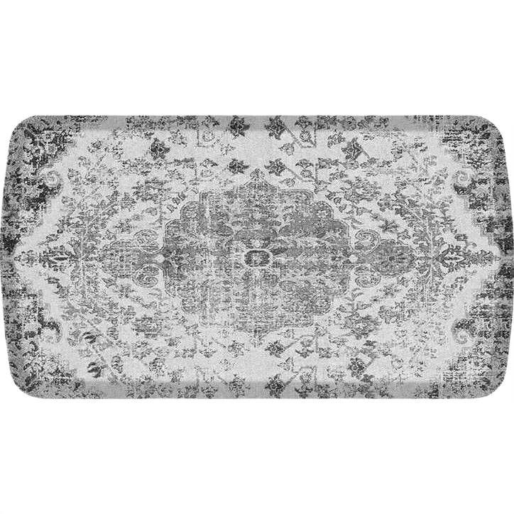 High-Grade GelPro Elite Taryn Dove Grey Mat 20 x 36 in. Versatile