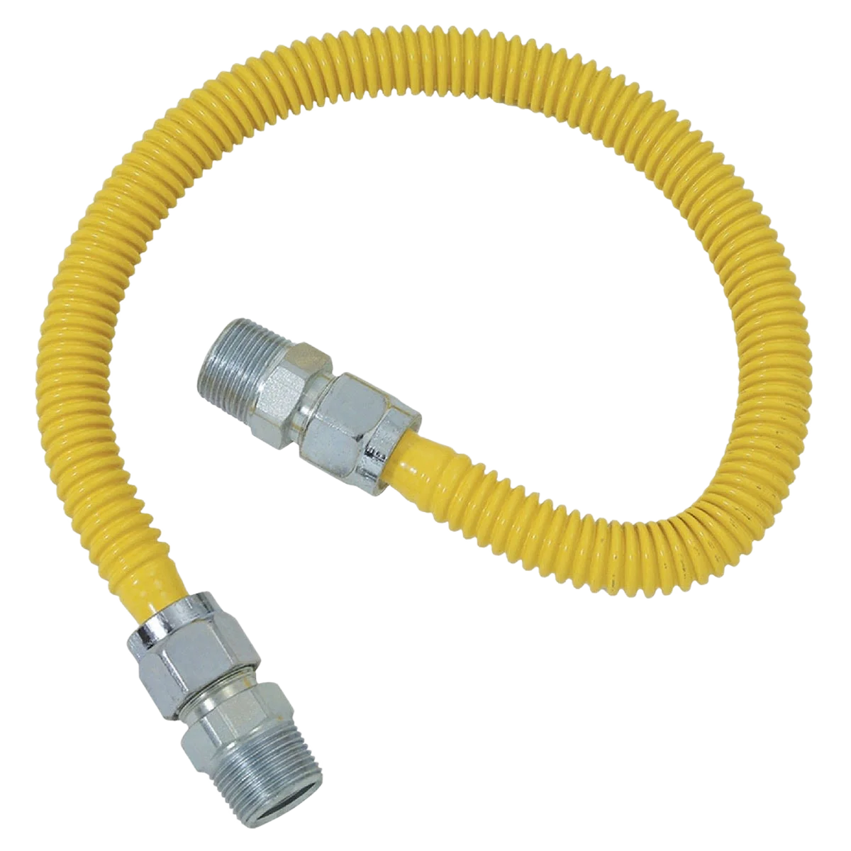 Luxury Dormont 5 8 OD x 24 Coated Stainless Steel Gas Connector 3 4 MIP x 1 2 MIP Superior